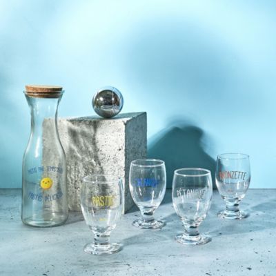 Set de 4 verres à Pastis en Verre - La chaise longue