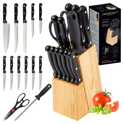 Set de couteaux avec support 14 pièces Classbach C-MBS4019