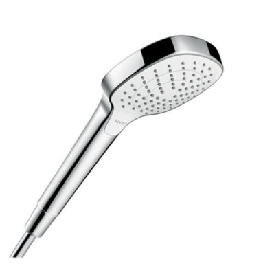 Set  de douche Croma Select E 110 Vario / Unica'Croma 0,90m + Mitigeur thermostatique de Douche, Chrome (13211000-CromaSelectE)