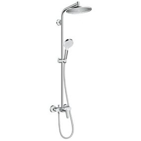 Set de douche Showerpipe Crometta S 240 1jet, mitigeur mécanique (27269000)