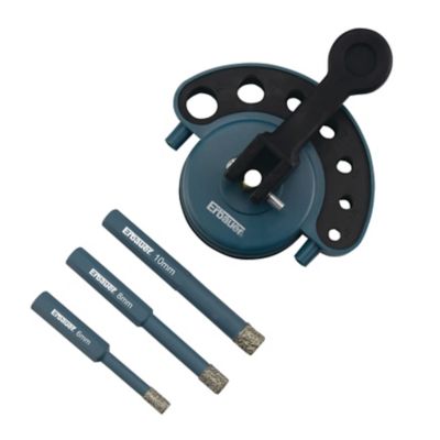 Qerato Jeu de forets pour carrelage 6, 8, 10 mm HEX Foret diamant