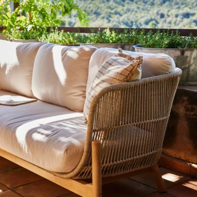 Set de jardin 2 places et une table ronde 50cm - Provenza