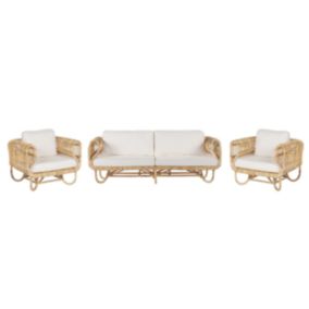 Set de jardin DOLCEDO Rotin Beige