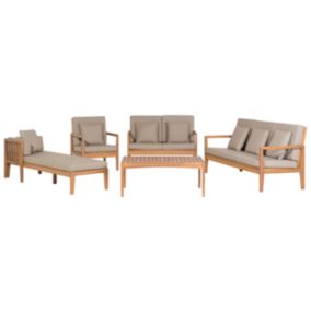 Set de jardin PATAJA Acacia Bois clair