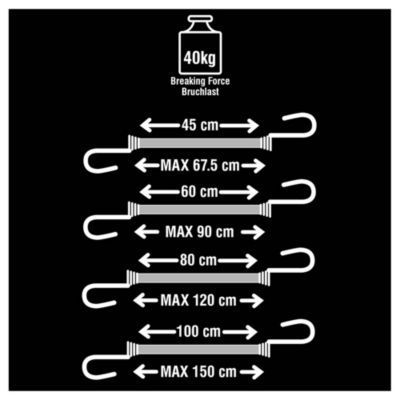 Set de rangement de 10 tendeurs Master Lock