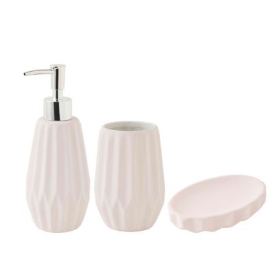 Set de salle de bain 3 pièces en céramique 3 pièces