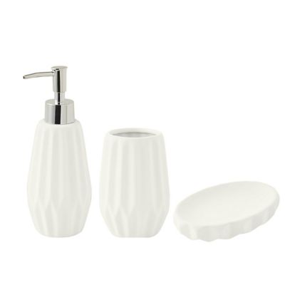 Set de salle de bain 3 pièces en céramique 3 pièces