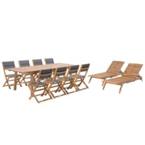 Set de salle à manger Bois Bois clair CESANA