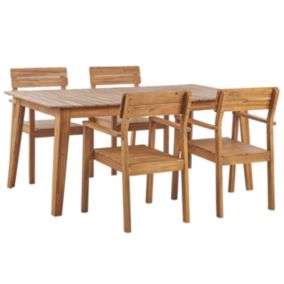 Set de salle à manger Bois Bois clair FORNELLI