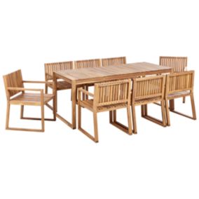 Set de salle à manger Bois Bois clair SASSARI II