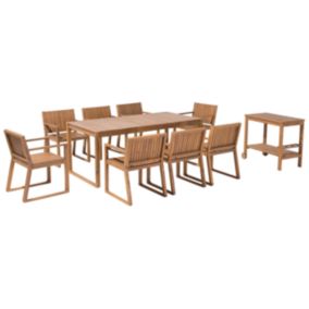 Set de salle à manger Bois Bois clair SASSARI