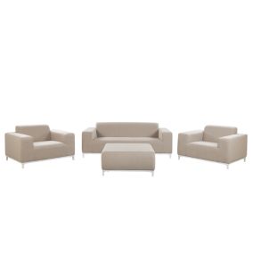 Set de salon ROVIGO Polyester Beige