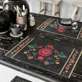 Set de table Beija Flor motif inspiration Frida Kahlo FRD1