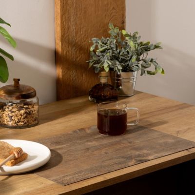 Set de table design bois Marron, L. 30 x l. 45 x H. 0.3 cm, AUTHENTIQUE
