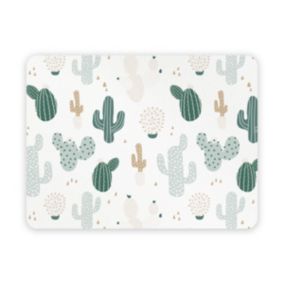 Set de table en vinyle cactus vert 30x40 cm