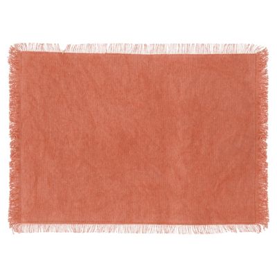 Set de table Maha L. 45 cm x l. 30 cm terracotta