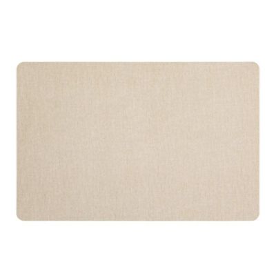 Set de table rectangulaire (45x35 cm - Beige)