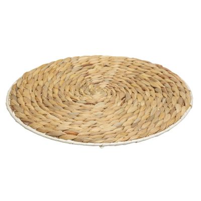 Set de table tressé en roseau Marron, H. 1 cm, MOOD