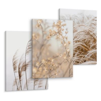 Set De Tableaux Plantes Fleurs Nature 3D 90cm x 40cm - Parfait pour ...