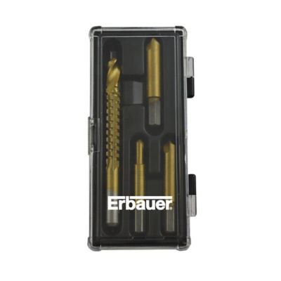 Set extracteur de vis Erbauer DRA55118 Acier