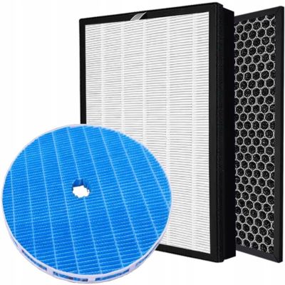 Set Filtres HEPA + Charbon + Humidificateur FY2422/FY2420/FY3435 - Compatible Philips AC3829/10, Filtration 99,97%