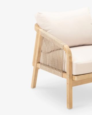 Set jardin 7 pl table céramique vert clair 125x65 - Siena & Bisbal