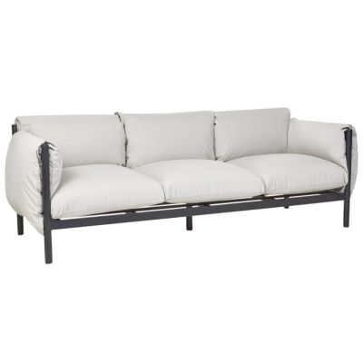 Set lounge pour jardin ESPERIA Métal Gris