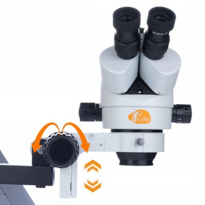 Set Microscope Stéréoscopique Trinoculaire Neptune Pro - Zoom 7x-45x ...