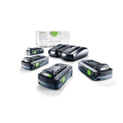 Set énergie 18V SYS 4 x 4 / TCL 6 DUO + coffret SYSTAINER 3 - FSETOOL - 577104