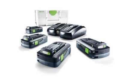 Set énergie 18V SYS 4X4 / TCL 6 DUO + coffret SYSTAINER 3 - FESTOOL - 577104