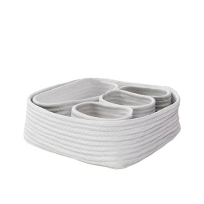 Set panier tiroir Elland blanc GoodHome