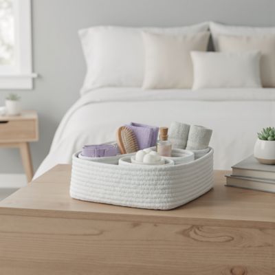 Set panier tiroir Elland blanc GoodHome