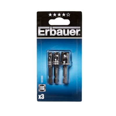 Set tournevis Erbauer - 3 pièces Acier au chrome vanadium