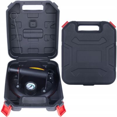 Set Ventouse à Vide avec Manomètre 200 kg - 200 mm, Gants Taille 10, Lunettes de Protection, Valise Incluse