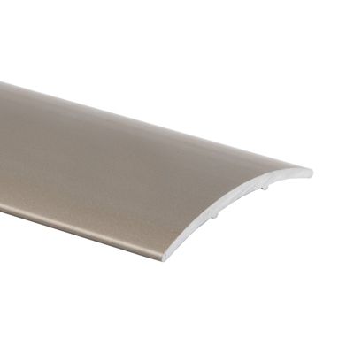 Seuil de transition Transition entre les revêtements de sol Auto-adhésif Acier inoxydable mat 30 mm - Floordirekt