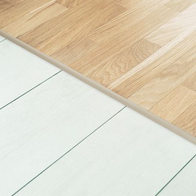 Seuil de transition Transition entre les revêtements de sol Auto-adhésif Acier inoxydable mat 30 mm - Floordirekt