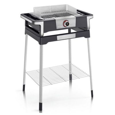 Severin Barbecue électrique sur pieds 3000w noir/inox - PG8118