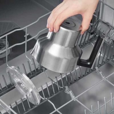 Severin Emulsionneur de lait 500w 0.5l inox/noir - SM3585