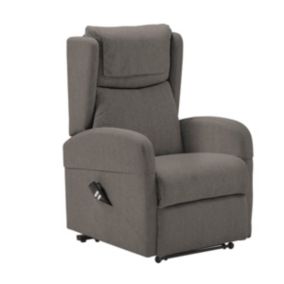 SEVILLE - Fauteuil Relax Releveur Electrique Gris avec Roulettes