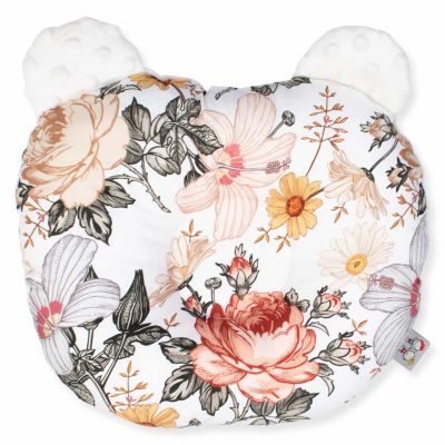 SEVIRA KIDS  Coussin anti tête plate réversible en minky Néo Vintage