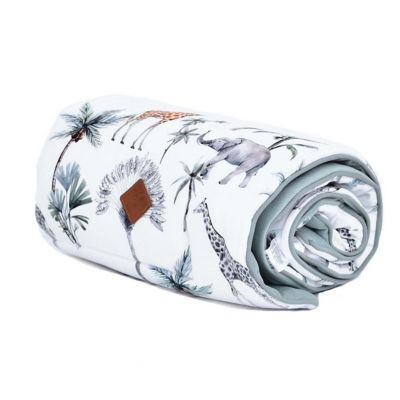 SEVIRA KIDS  Couverture plaid réversible SAFARI