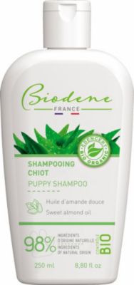 Shampoing bio pour chiot 250ml Biodene