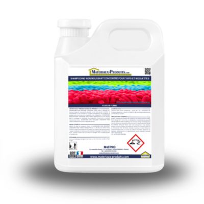 Shampoing non moussant concentré pour tapis et moquettes Bidon de 1 L Pomme - SHAMP20 - MATPRO