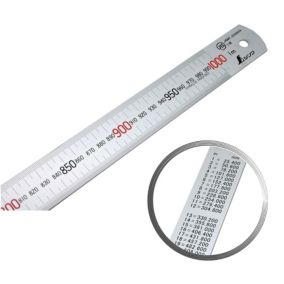 Shinwa Règle 100 cm - avec graduation fine de 0,5mm, 13048