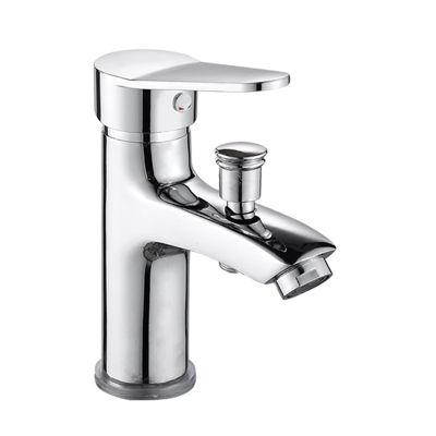 Shower Faucet, Single Hole Shower Faucet, 1 Alloy Hot and Cold Faucet