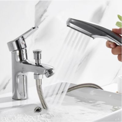 Shower Faucet, Single Hole Shower Faucet, 1 Alloy Hot and Cold Faucet