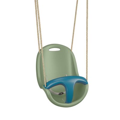 Siège bébé pour portique 1,9 m - 2,5 m bleu/vert pâle Trigano