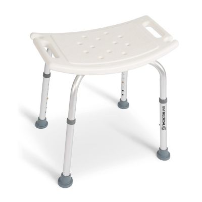 Siège de douche - Bm Médical TD-50SD - hauteur réglable, poignées, supports pommeau de douche - Anti-dérapants