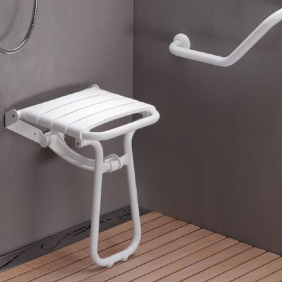 Siege De Douche Escamotable Blanc Castorama