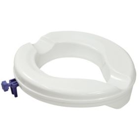 Siège de toilette surélevé en plastique Senator